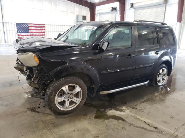 HONDA PILOT EXL 2013 5fnyf4h61db007015