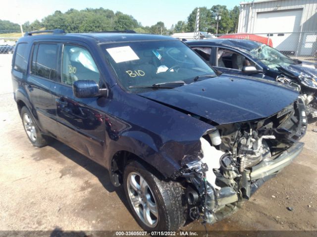 HONDA PILOT 2013 5fnyf4h61db058479