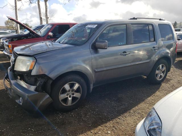 HONDA PILOT EXL 2010 5fnyf4h62ab021503