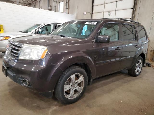 HONDA PILOT EXL 2012 5fnyf4h62cb002971