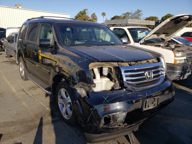 HONDA PILOT EXL 2013 5fnyf4h62db022350