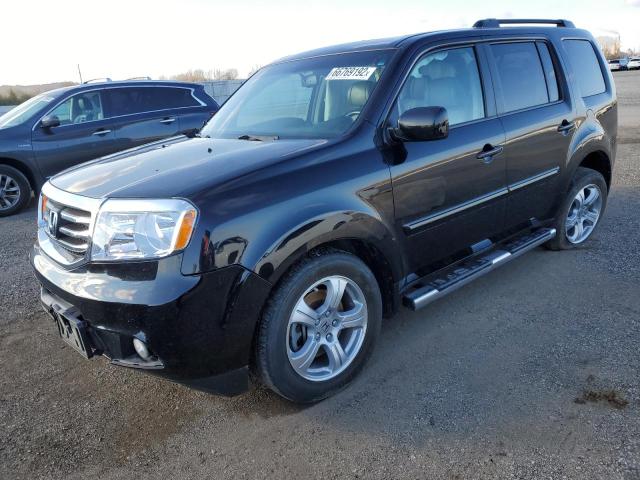 HONDA PILOT EXL 2013 5fnyf4h62db031310