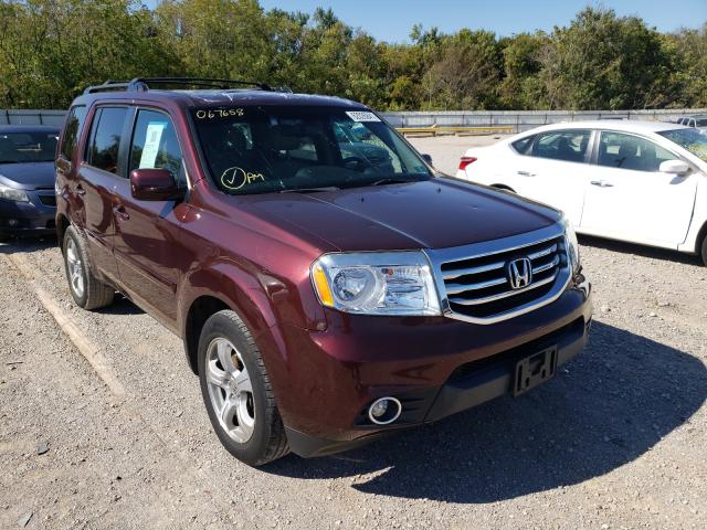 HONDA PILOT EXL 2013 5fnyf4h62db067658