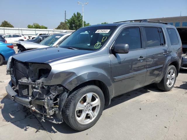 HONDA PILOT EXL 2012 5fnyf4h63cb001666