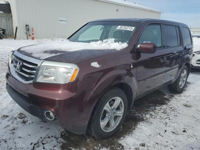 HONDA PILOT EXL 2012 5fnyf4h63cb045800