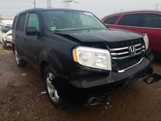 HONDA PILOT EXL 2013 5fnyf4h63db024222