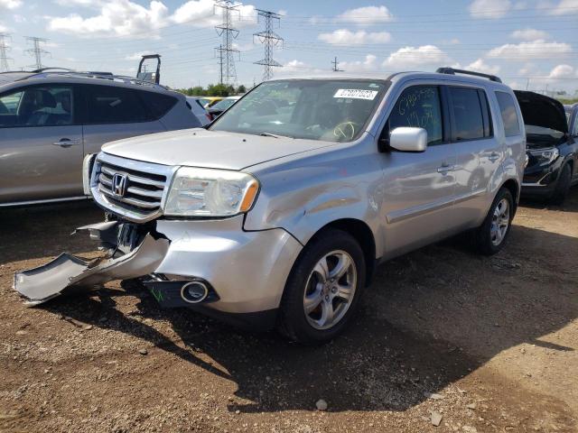 HONDA PILOT EXL 2013 5fnyf4h63db034880