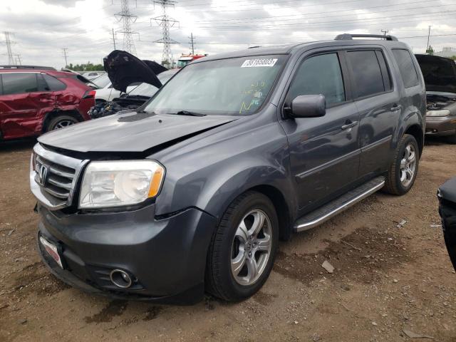 HONDA PILOT EXL 2012 5fnyf4h64cb045563