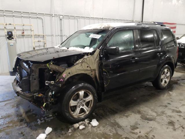 HONDA PILOT EXL 2012 5fnyf4h65cb006545