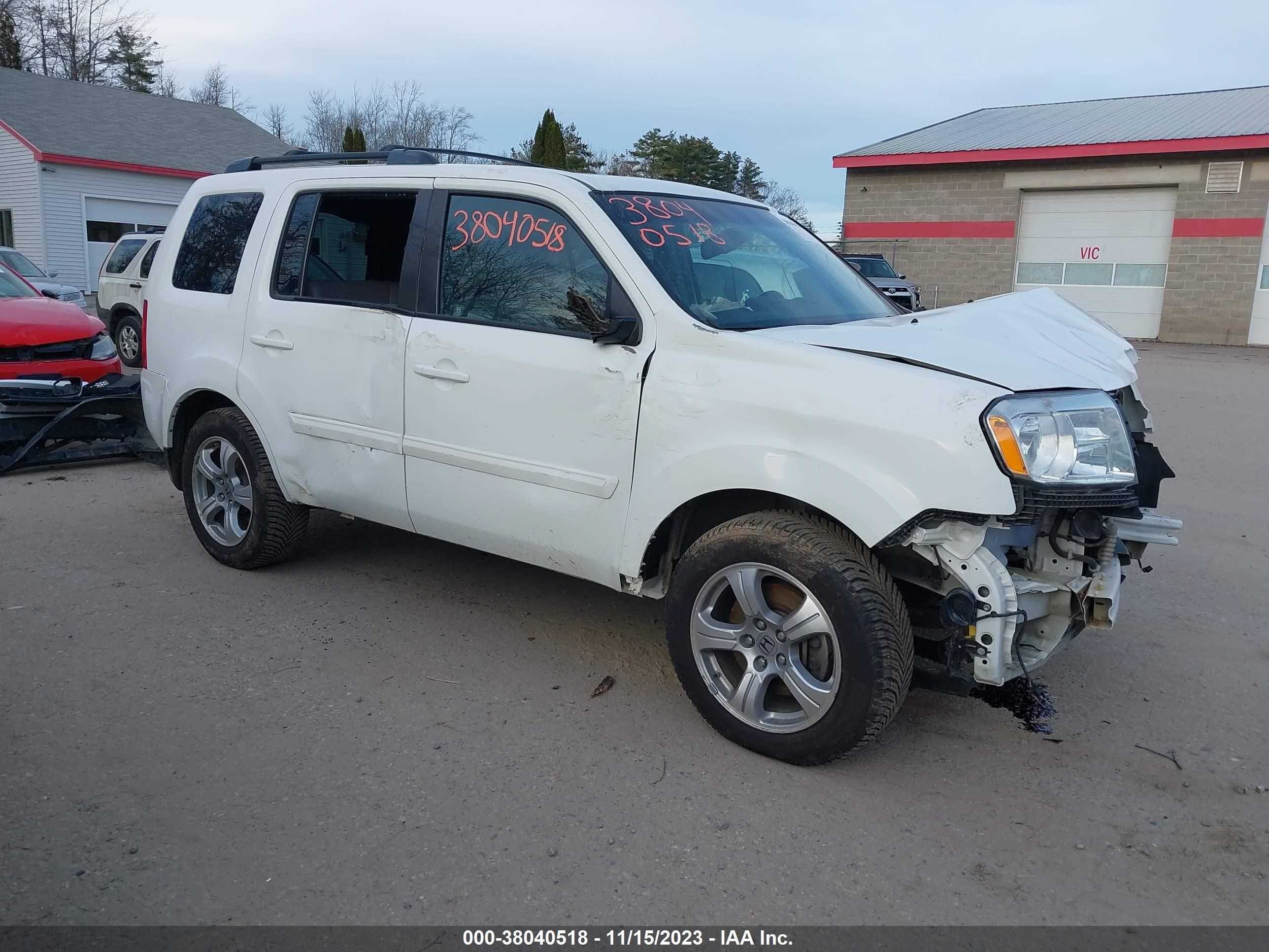 HONDA PILOT 2012 5fnyf4h65cb008912