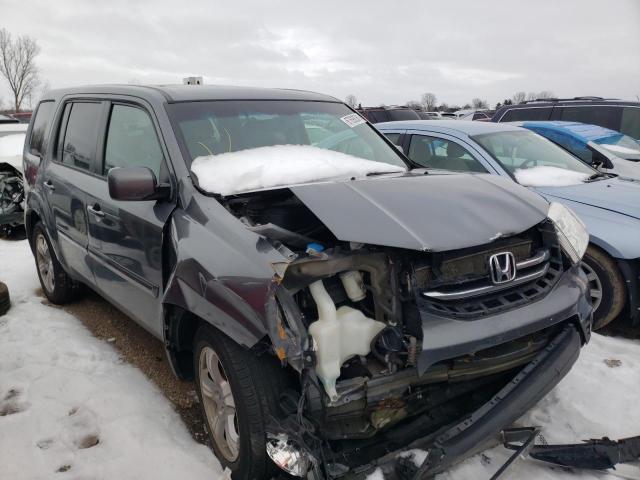 HONDA PILOT EXL 2012 5fnyf4h65cb084503