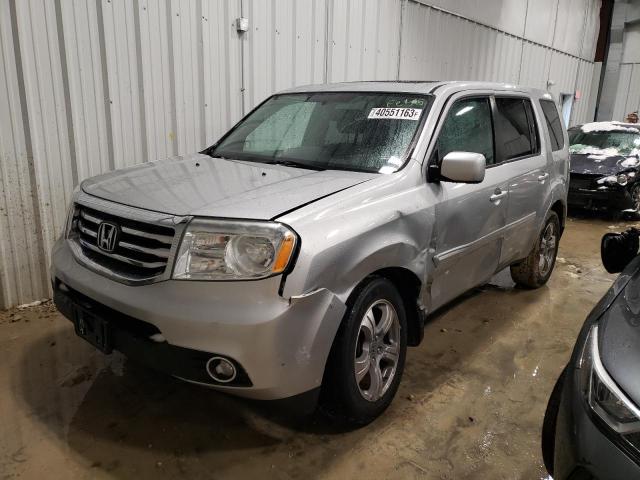 HONDA PILOT EXL 2013 5fnyf4h65db005946