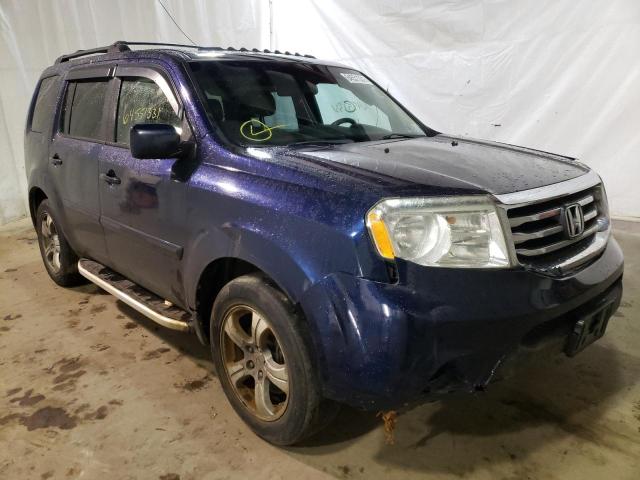 HONDA PILOT EXL 2013 5fnyf4h65db046335