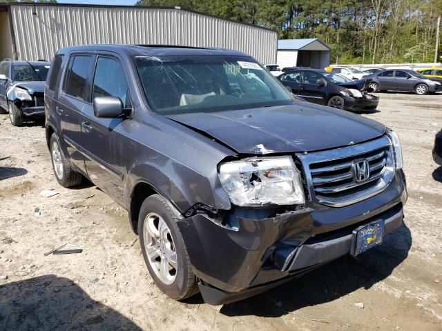 HONDA PILOT EXL 2013 5fnyf4h65db048571