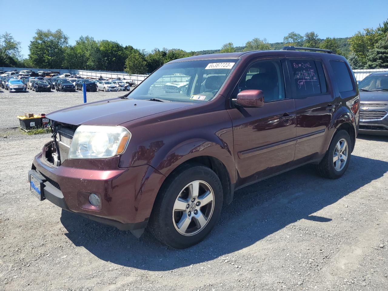 HONDA PILOT 2011 5fnyf4h66bb057499