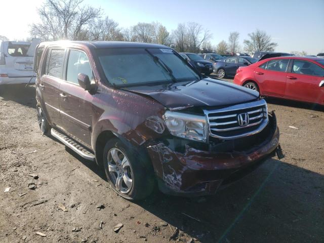 HONDA PILOT EXL 2012 5fnyf4h66cb019434