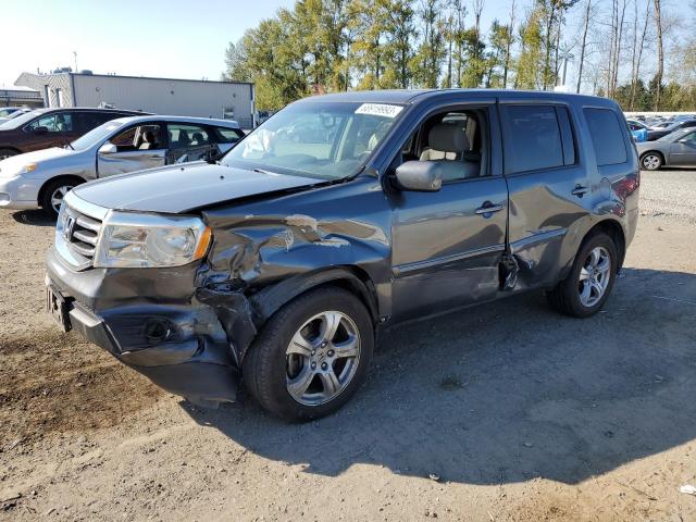 HONDA PILOT EXL 2013 5fnyf4h66db016874