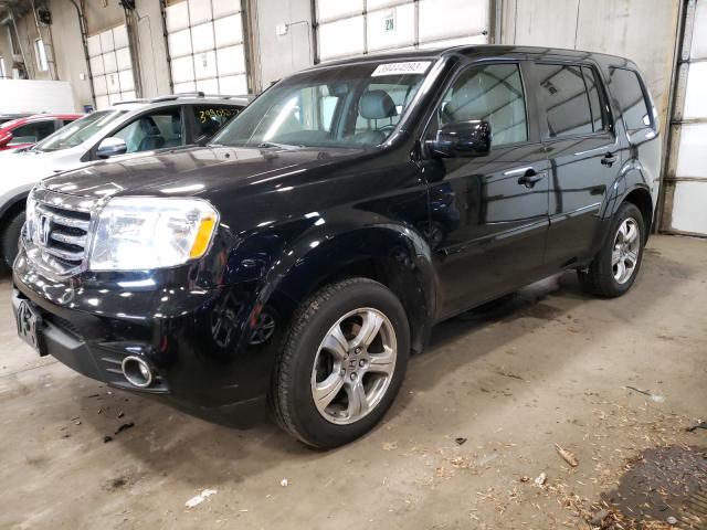 HONDA PILOT EXL 2013 5fnyf4h66db040186