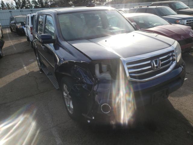 HONDA PILOT EXL 2013 5fnyf4h66db052595