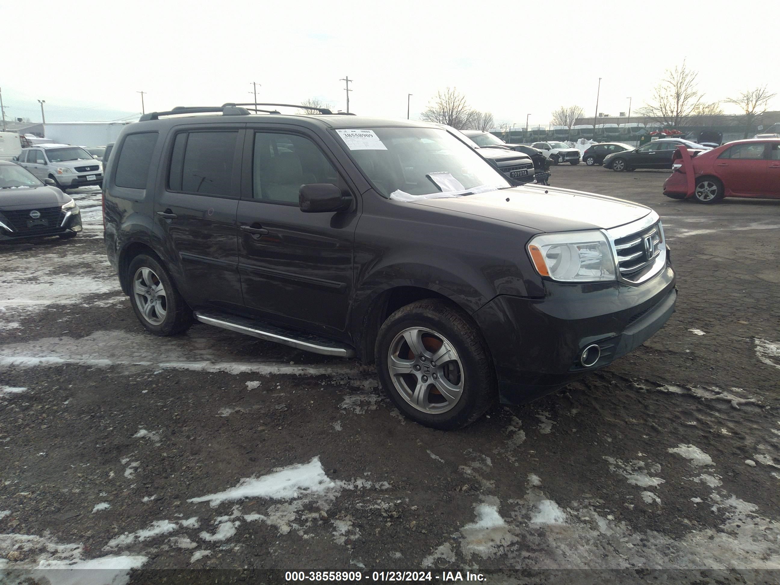 HONDA PILOT 2013 5fnyf4h66db061801