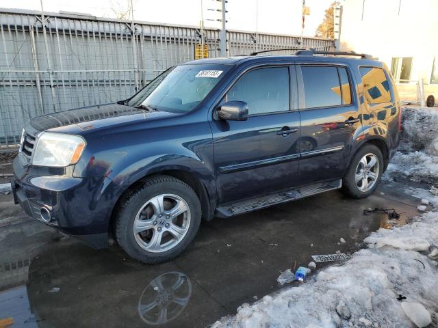 HONDA PILOT EXL 2012 5fnyf4h67cb010032