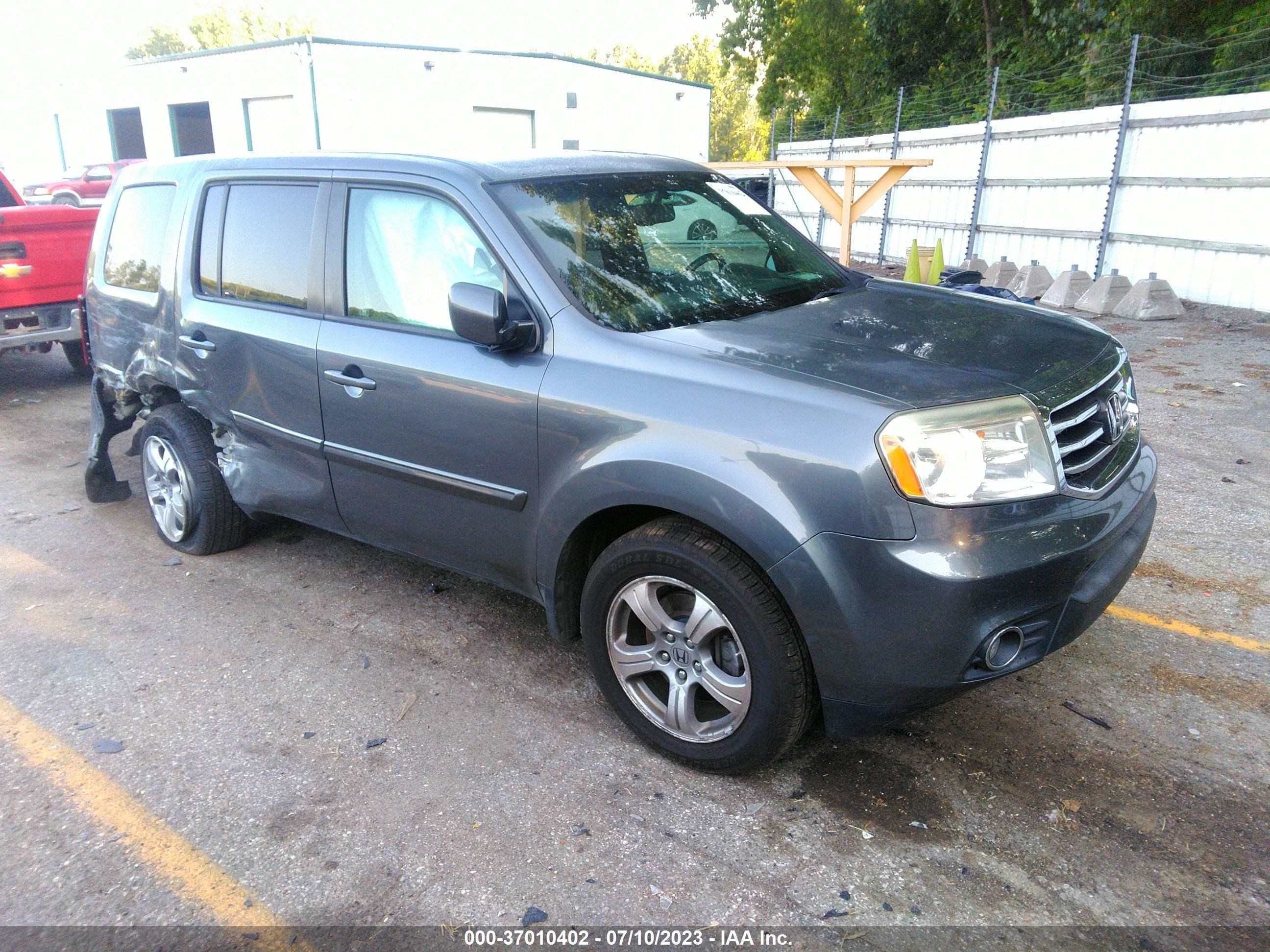 HONDA PILOT 2012 5fnyf4h67cb027090