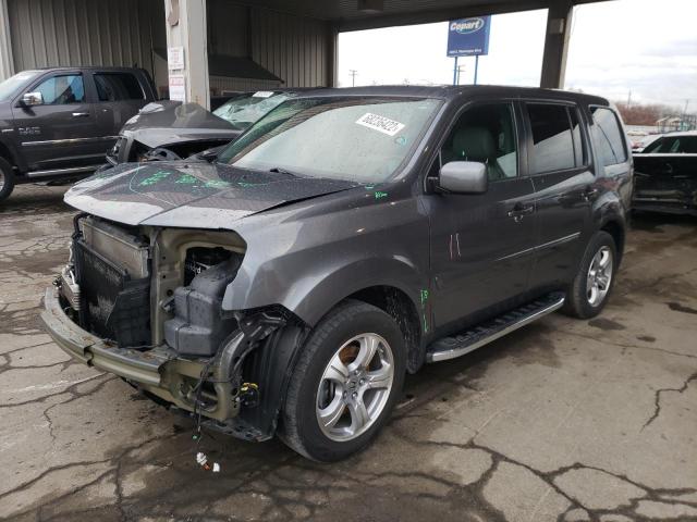 HONDA PILOT EXL 2013 5fnyf4h67db014955