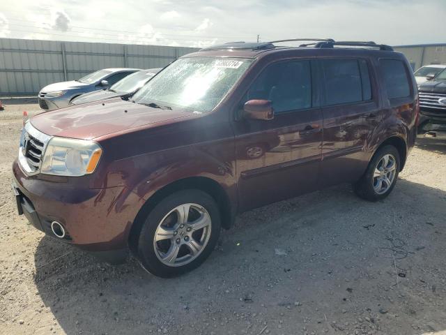 HONDA PILOT EXL 2013 5fnyf4h67db076355