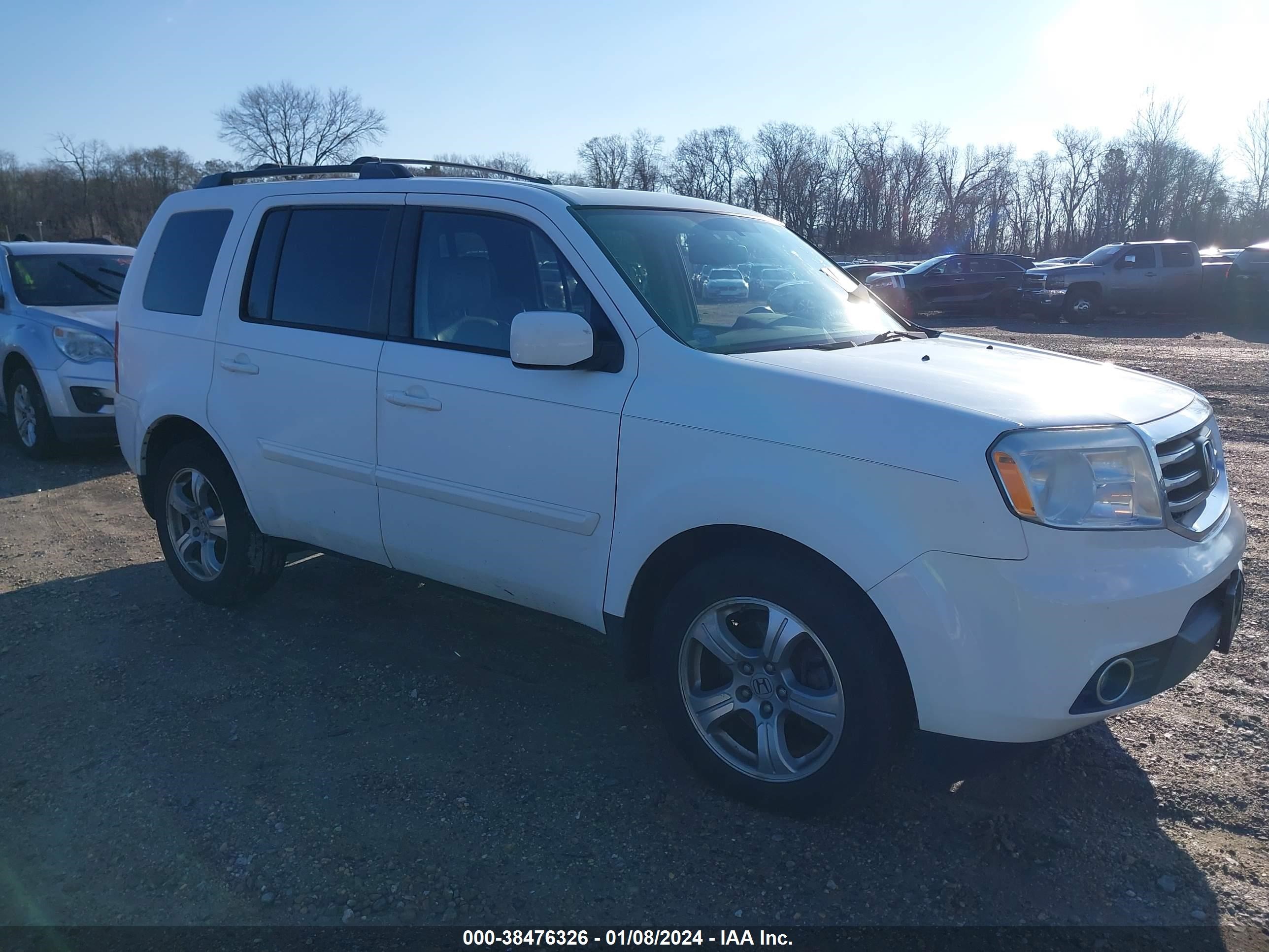 HONDA PILOT 2014 5fnyf4h67eb037105