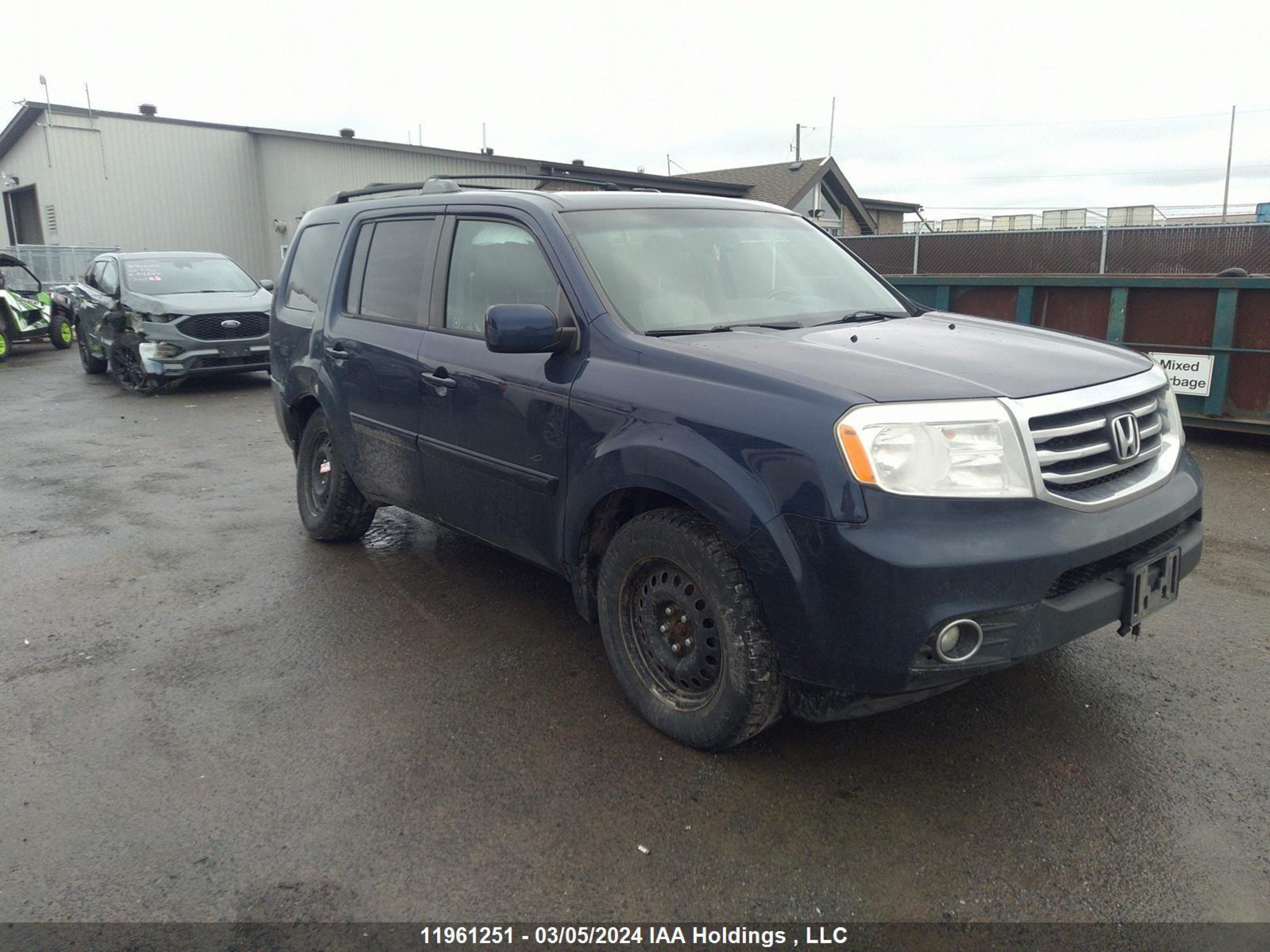 HONDA PILOT 2015 5fnyf4h67fb505478