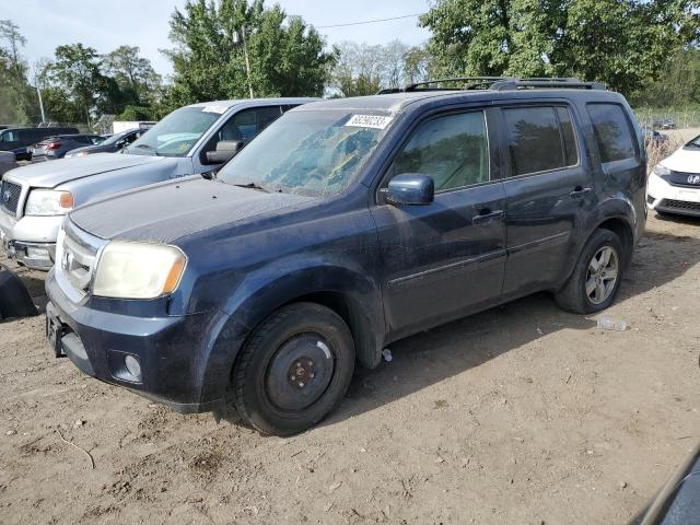 HONDA PILOT EXL 2010 5fnyf4h68ab023420