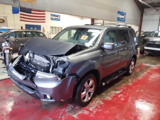 HONDA PILOT EXL 2012 5fnyf4h68cb040821