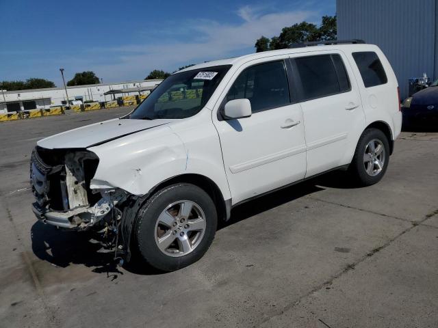 HONDA PILOT EXL 2010 5fnyf4h69ab002043