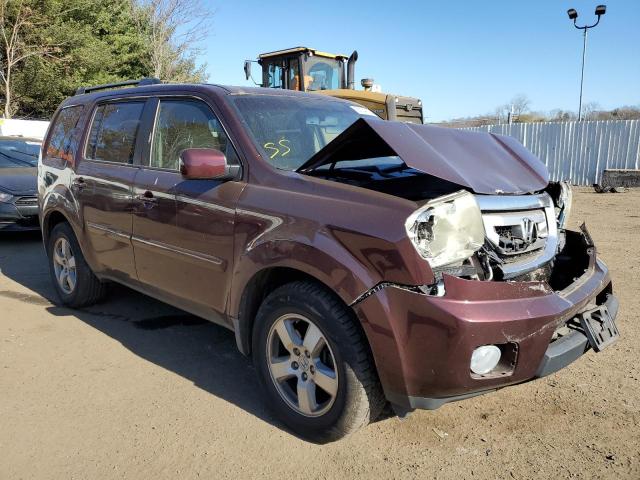 HONDA PILOT EXL 2010 5fnyf4h69ab027444