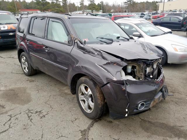 HONDA PILOT EXL 2013 5fnyf4h69db056544