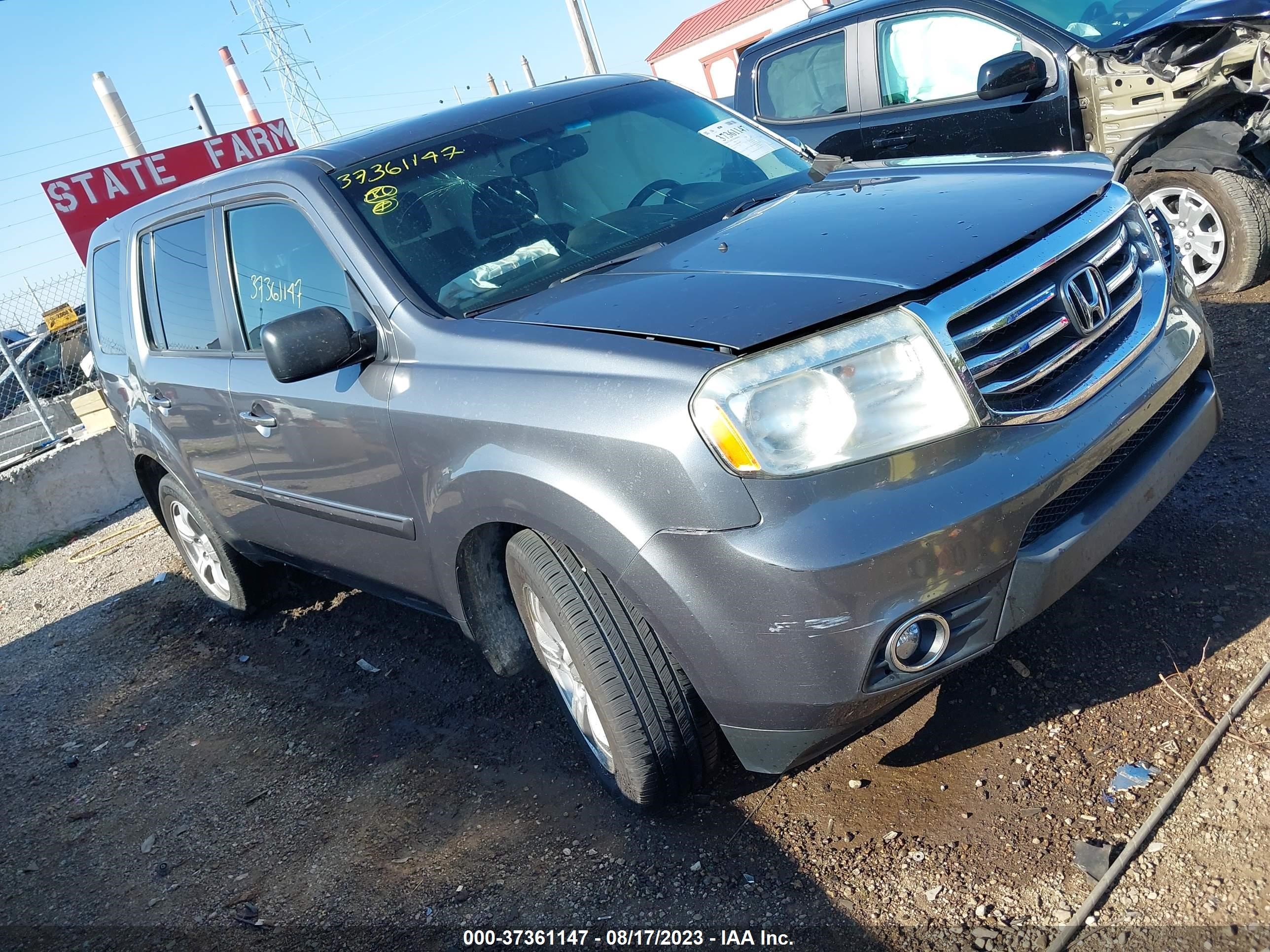 HONDA PILOT 2013 5fnyf4h69db058018