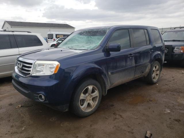 HONDA PILOT EXL 2013 5fnyf4h69db058472