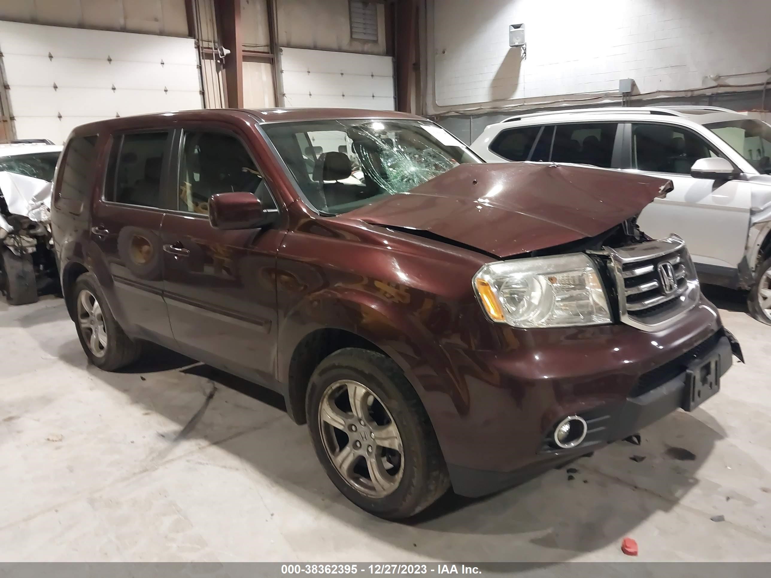 HONDA PILOT 2013 5fnyf4h69db066295