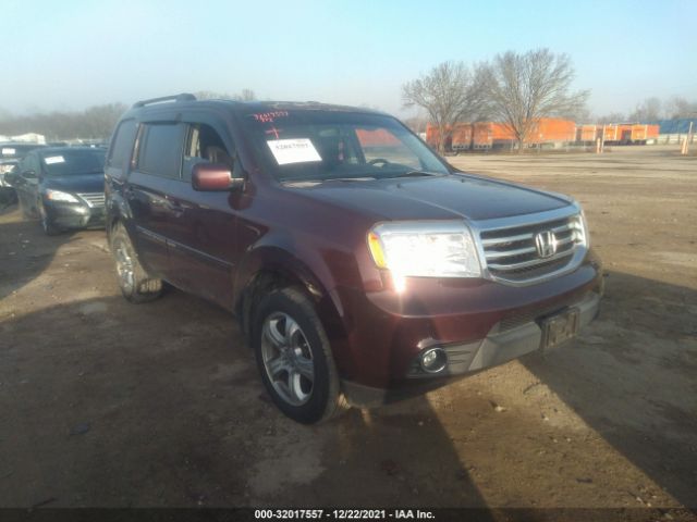 HONDA PILOT 2013 5fnyf4h69db076387