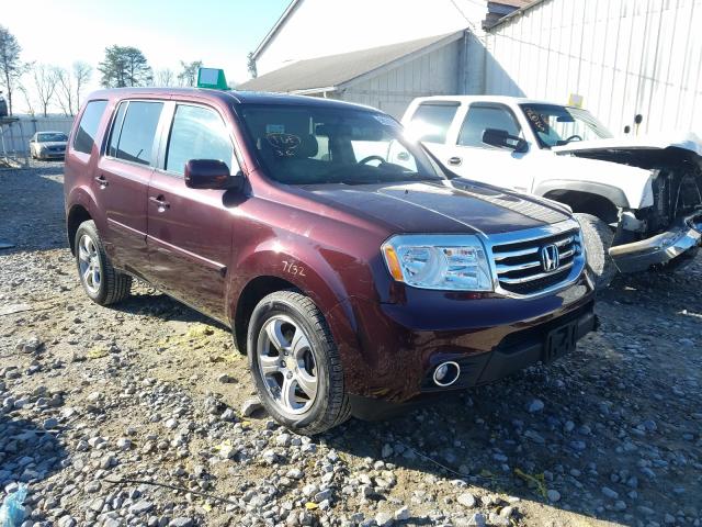 HONDA PILOT EXL 2014 5fnyf4h69eb046050