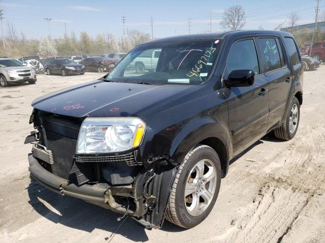 HONDA PILOT EXL 2012 5fnyf4h6xcb007318