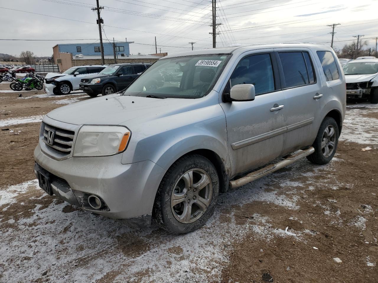 HONDA PILOT 2013 5fnyf4h6xdb042331