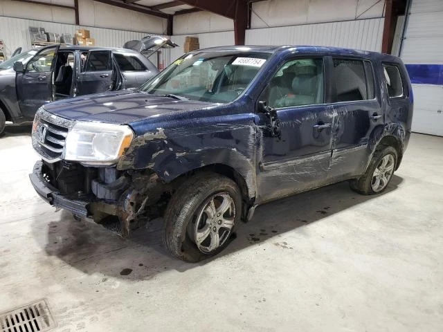 HONDA PILOT EXLN 2013 5fnyf4h70db015938