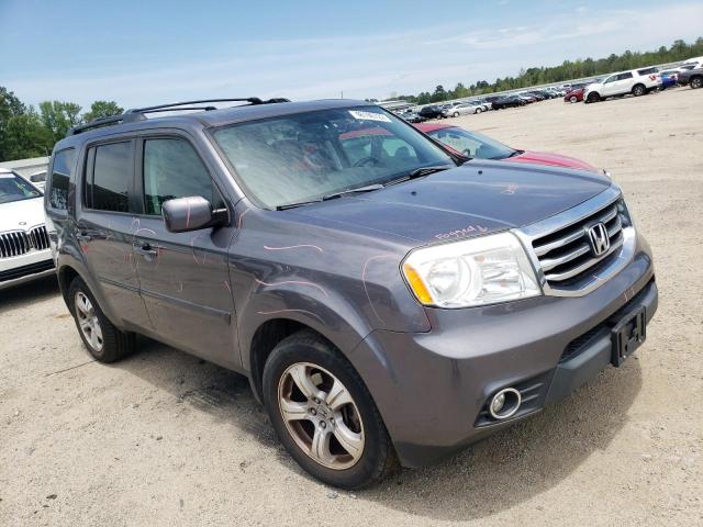 HONDA PILOT EXLN 2014 5fnyf4h70eb020459