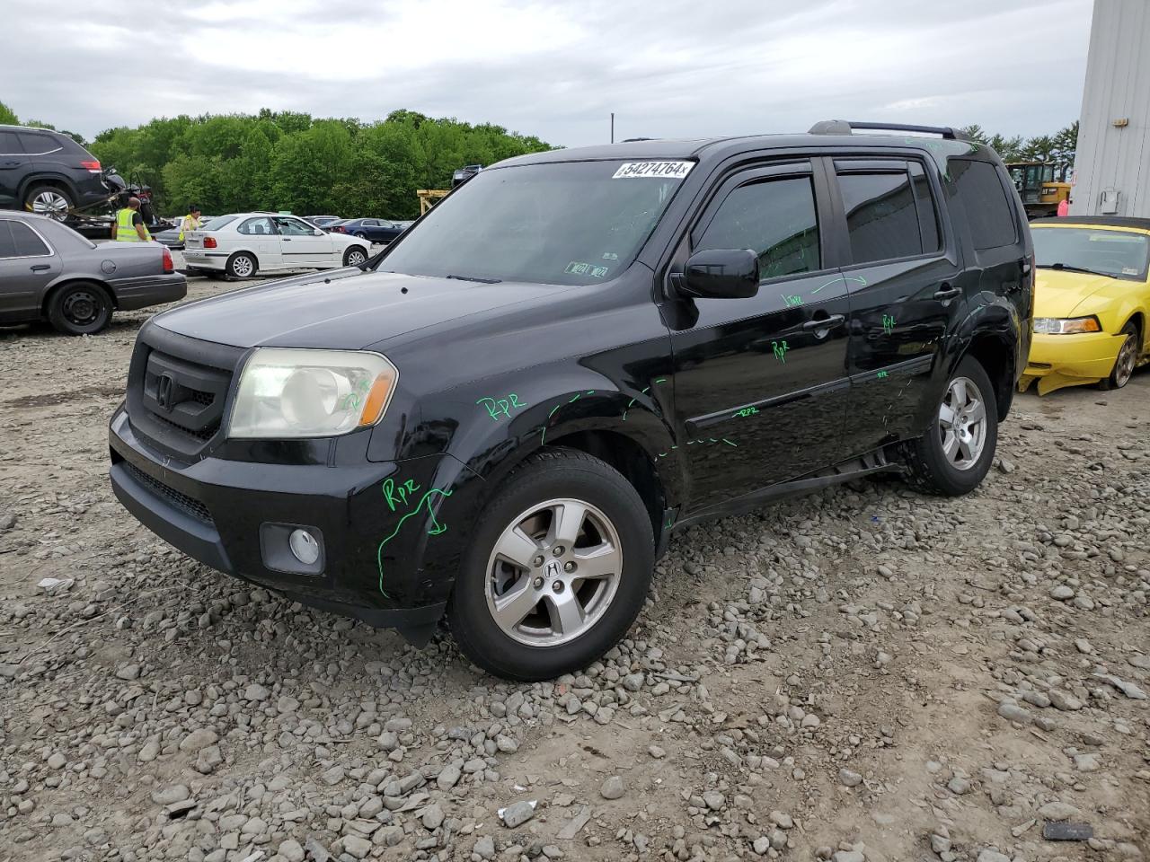 HONDA PILOT 2011 5fnyf4h71bb031126