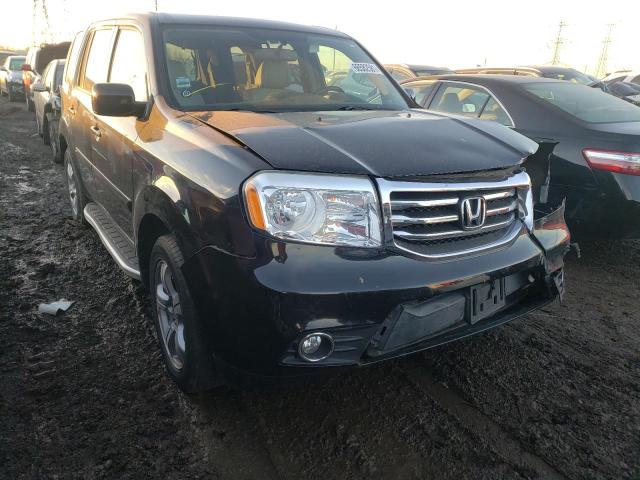 HONDA PILOT EXLN 2013 5fnyf4h72db060573