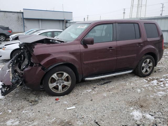 HONDA PILOT EXLN 2013 5fnyf4h72db076711