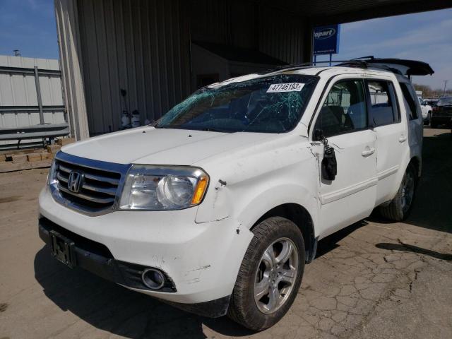 HONDA PILOT EXLN 2013 5fnyf4h73db020230