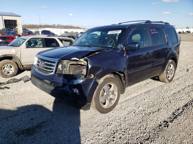 HONDA PILOT EXLN 2012 5fnyf4h74cb029694