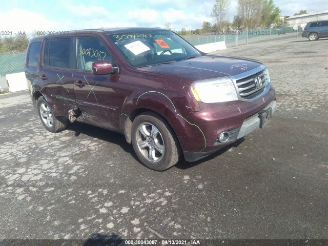 HONDA PILOT 2013 5fnyf4h74db081862